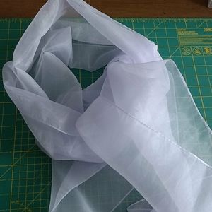 Lavender Organza Wrap